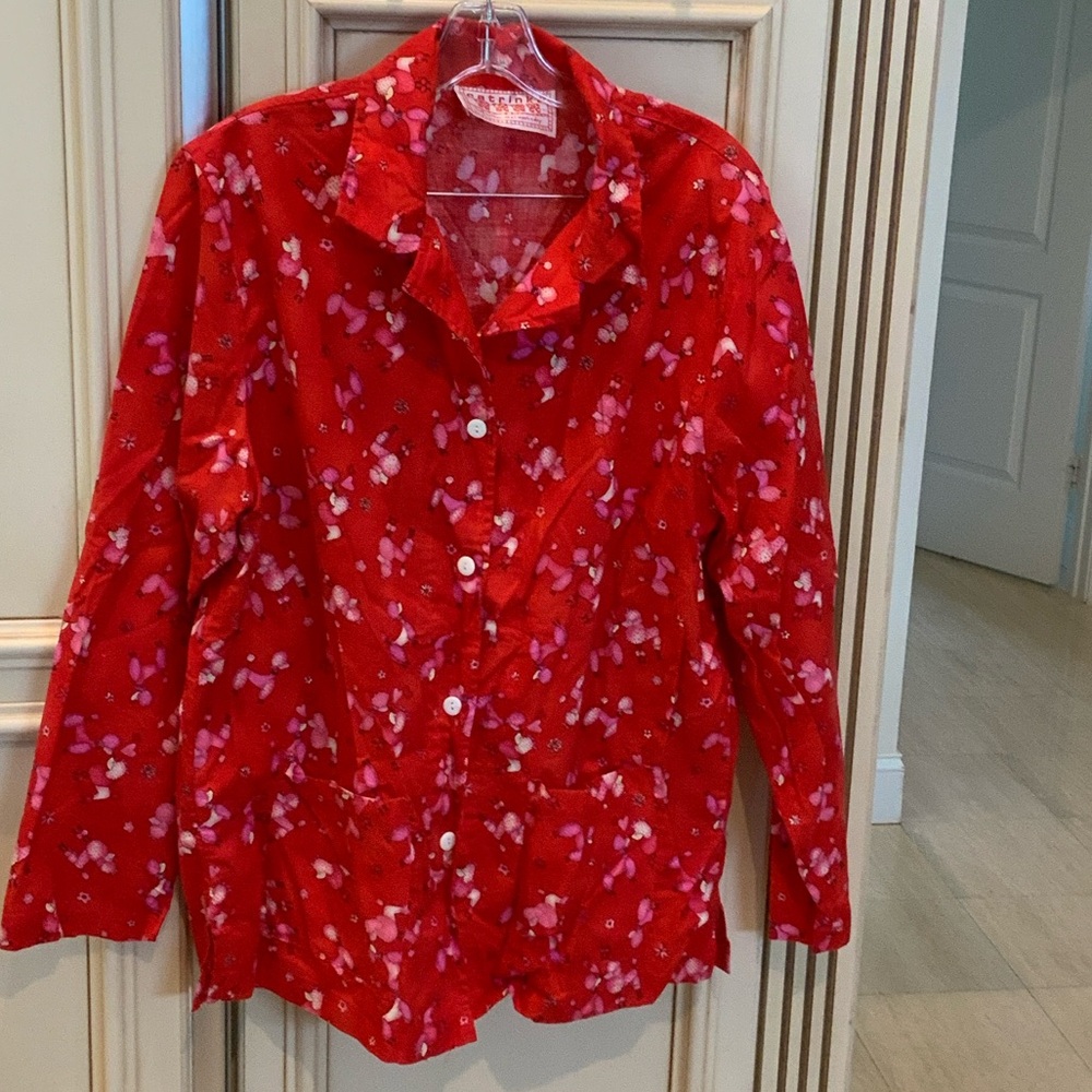 Poodle button down PJ’s